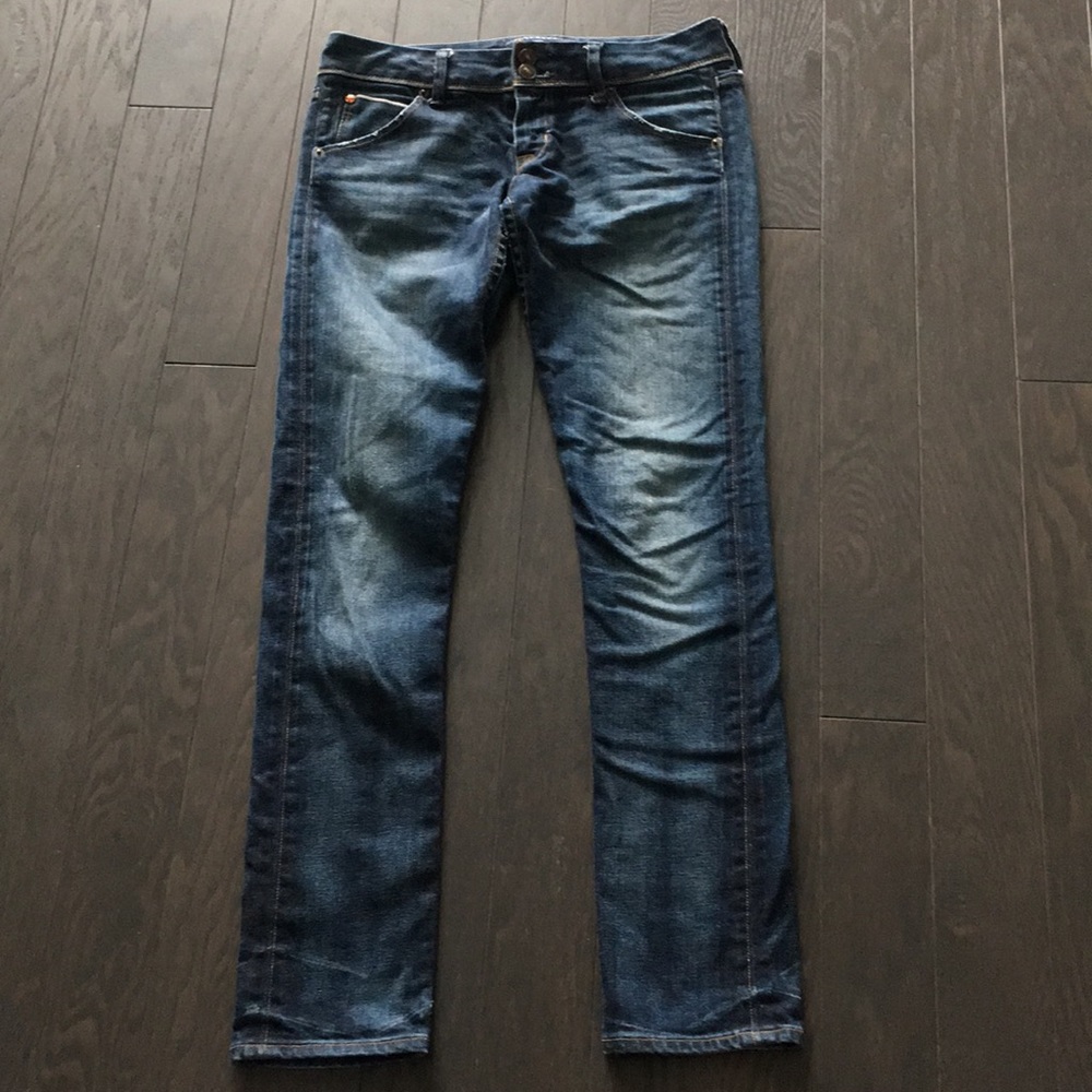 Hudson Full Length Straight Leg Jeans